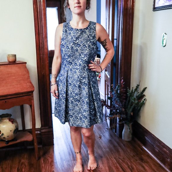 41 Hawthorn Dresses & Skirts - 🤑41 HAWTHORN CLASSY BLUE LACE DRESS